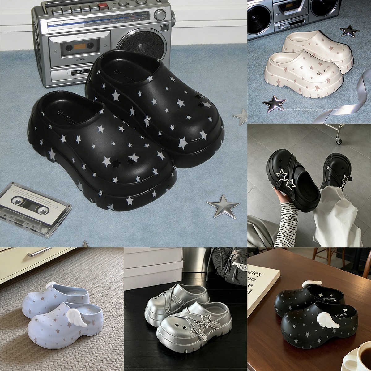 Water Shoes - Nuove ciabatte con plateau estive da