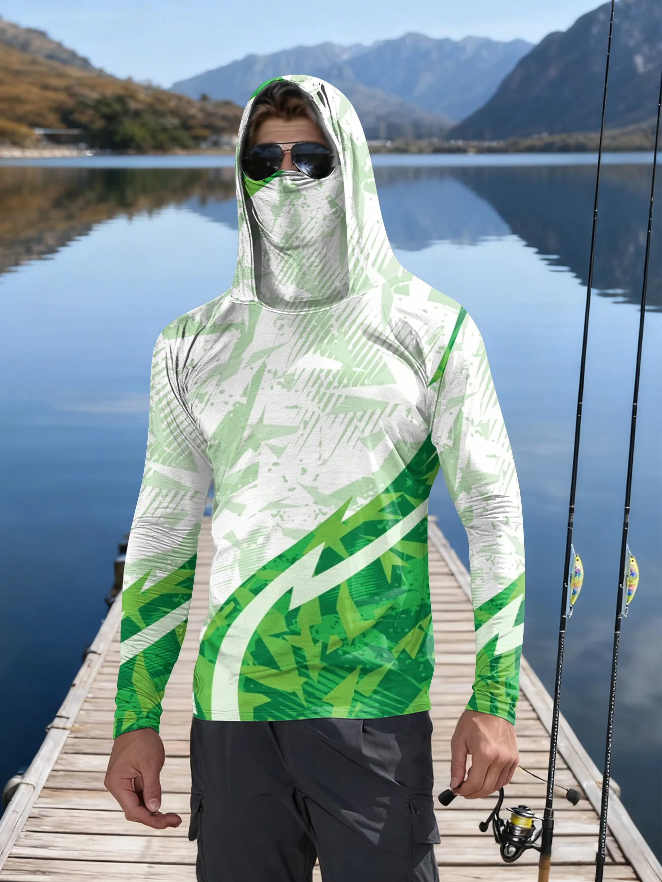 Maglia da pesca da uomo con ca - Rash Guard recensione e prezzo