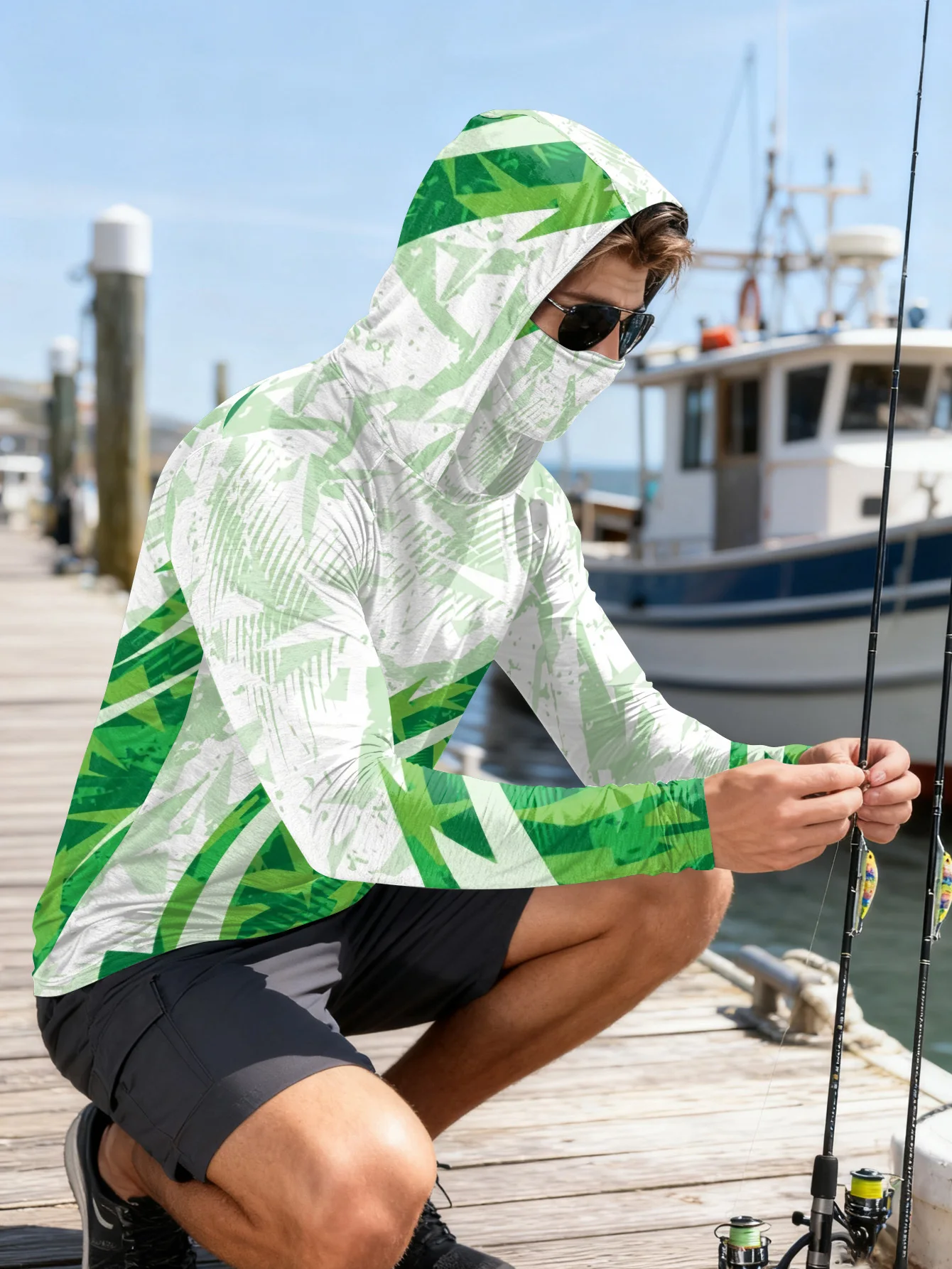 Maglia da pesca da uomo con ca - Rash Guard recensione e prezzo